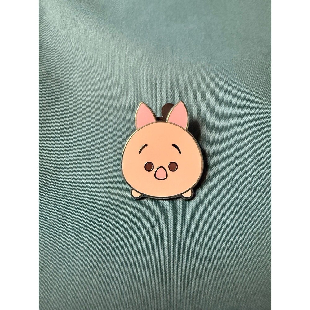 Piglet Tsum Tsum Face Character Collection Individual Disney Trading Pin